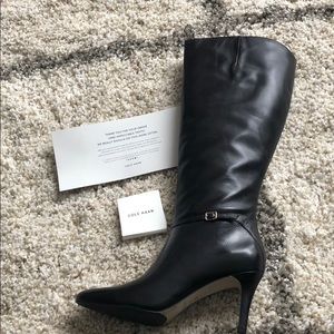Cole Haan - Garner Tall boot 8.5 (extended calf)
